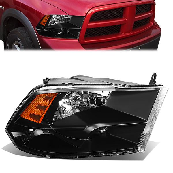 Nuvision Lighting, 09-18 Dodge Ram 1500 2500 3500 4500 5500 Right/Passenger Side Headlight - Factory Style - CH2519135