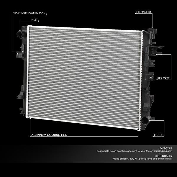 CAAP, 09-18 Dodge Ram 1500 2500 3500 AT Aluminum Radiator - 13129