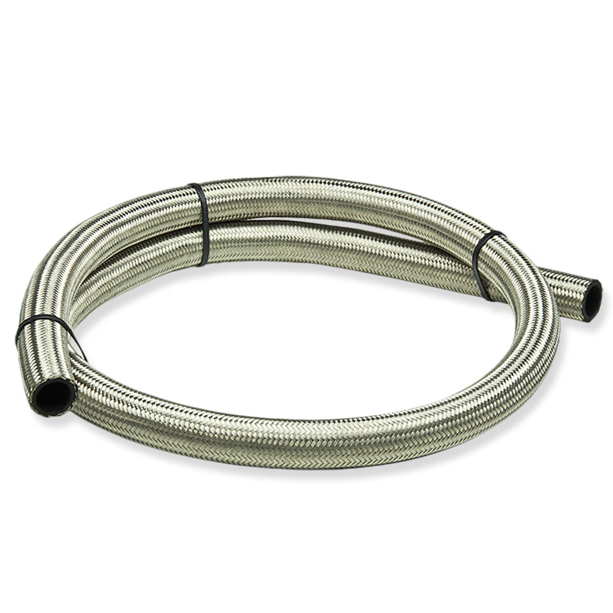 CAAP, 1 Feet AN10 Braided Oil/Gas/Fuel Line - Stainless Steel