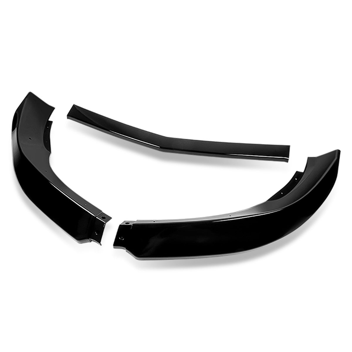 Stay Tuned Performance, 10-13 Chevrolet Camaro V6 STP-Style Front Bumper Lip - Gloss Black