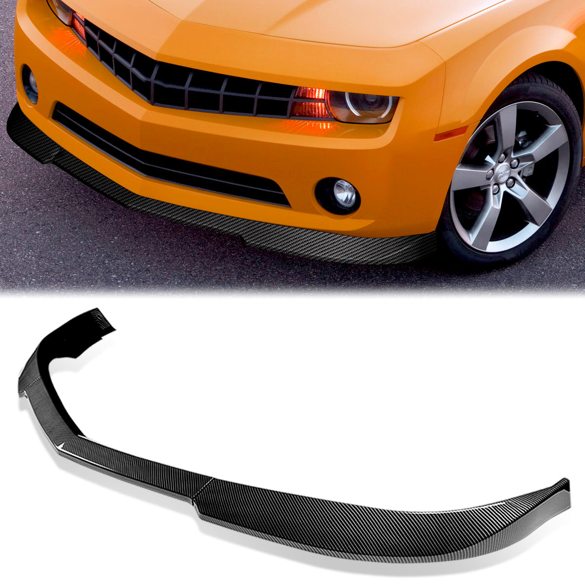 Stay Tuned Performance, 10-13 Chevy Camaro V6 STP-Style Front Lip Spoiler