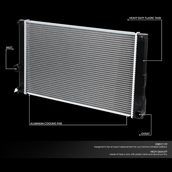 CAAP, 10-16 Toyota Prius V Plug-In 11-16 Lexus CT200h Aluminum Radiator - 13119