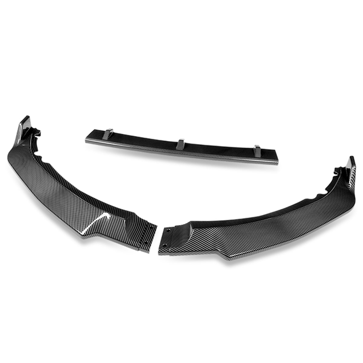 Stay Tuned Performance, 11-17 Honda Odyssey CK-Style Front Bumper Lip - Carbon Fiber Look