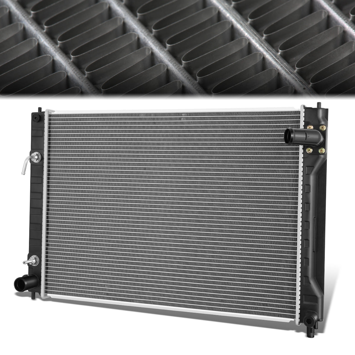 CAAP, 11-19 Infiniti M37 M56 14-19 Q70 Q70L 5.6L V8 Aluminum Radiator - 13266