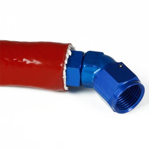 CAAP, 1/2" 12mm High-Temperature Silicone/Fiberglass Fire Sleeve Hose