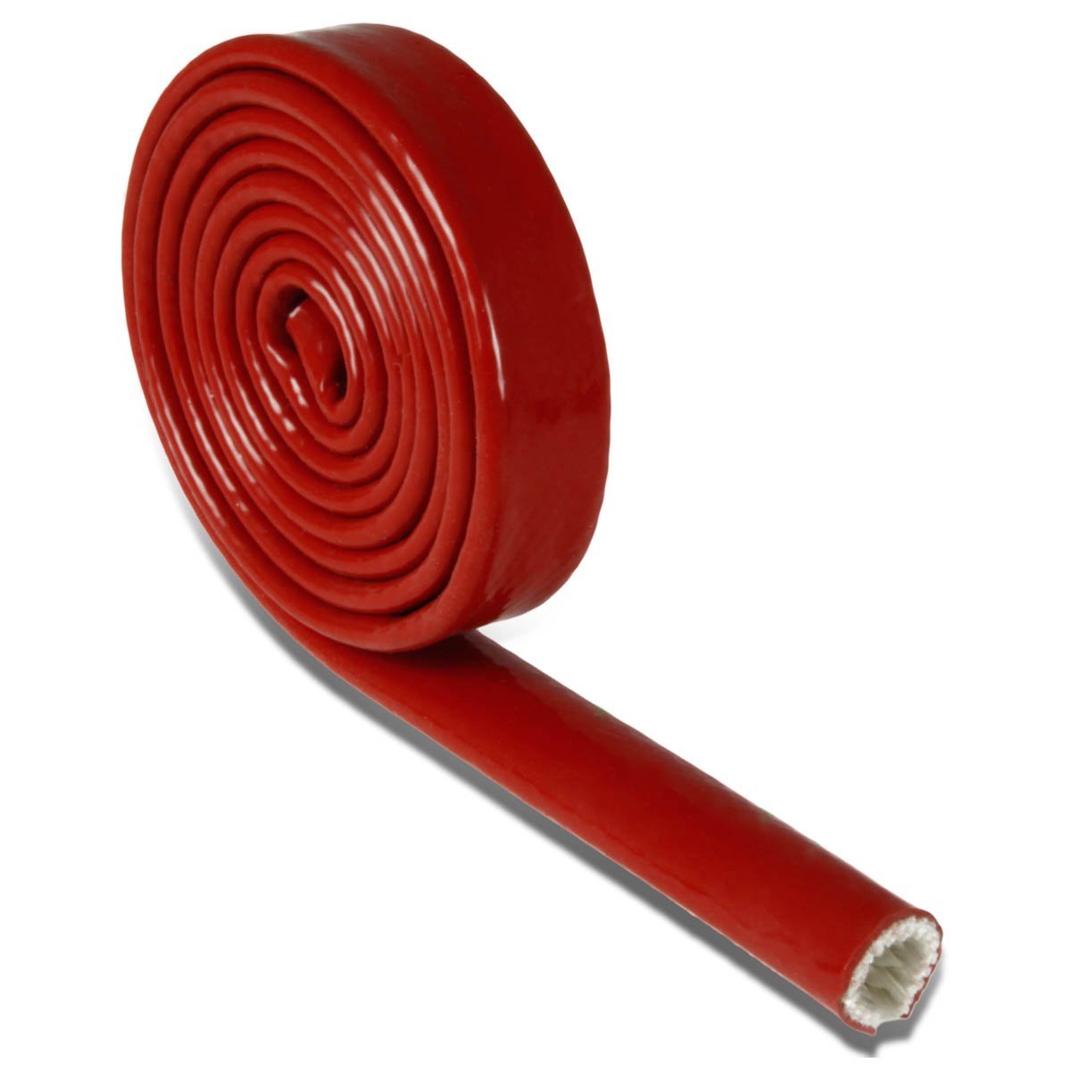 CAAP, 1/2" 12mm High-Temperature Silicone/Fiberglass Fire Sleeve Hose