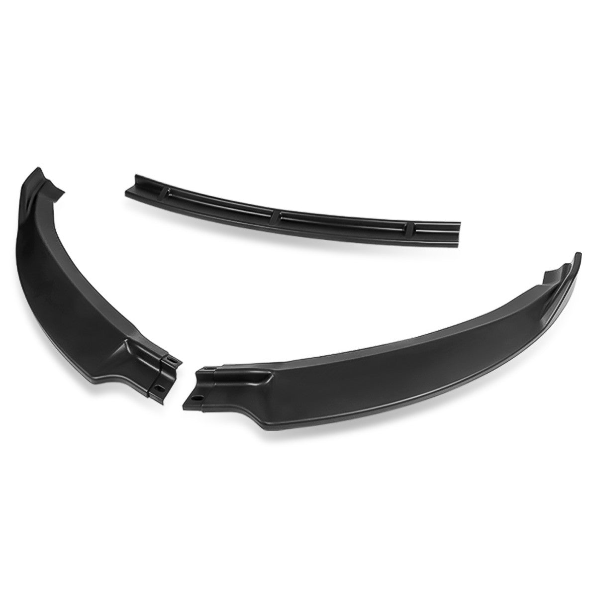 Stay Tuned Performance, 12-16 Tesla Model S STP-Style Front Bumper Lip - Matte Black