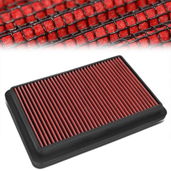 CAAP, 12-18 Mazda 3 6 CX-5 2.0L 2.3L 2.5L Drop-in Panel Air Filter - Red