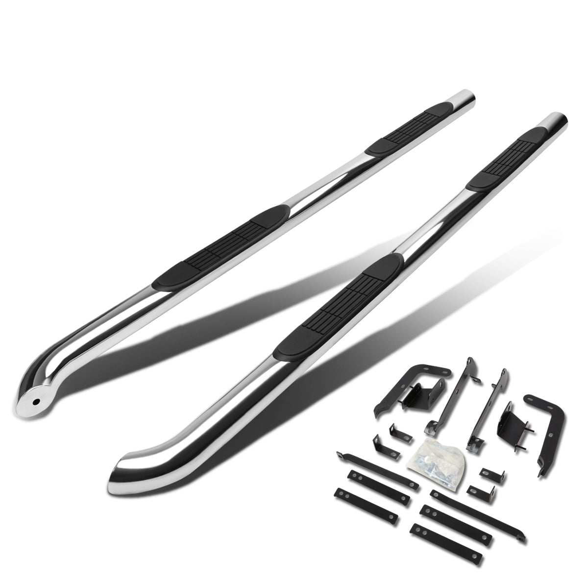 CAAP, 13-20 Nissan Pathfinder 3"OD Side Step Nerf Bar - Stainless Steel