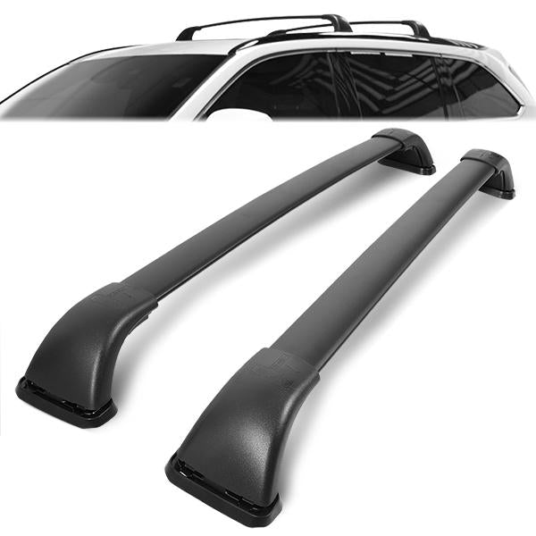 DNA Motoring, 14-19 Toyota Highlander LE Roof Rack Cross Bars - Aluminum