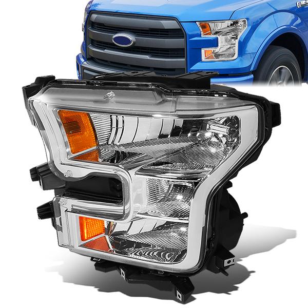 Nuvision Lighting, 15-17 Ford F150 Left/Driver Side Headlight - Factory Style - FO2502335