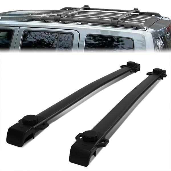 DNA Motoring, 15-19 Jeep Renegade Factory Style Roof Rack Cross Bars - Aluminum