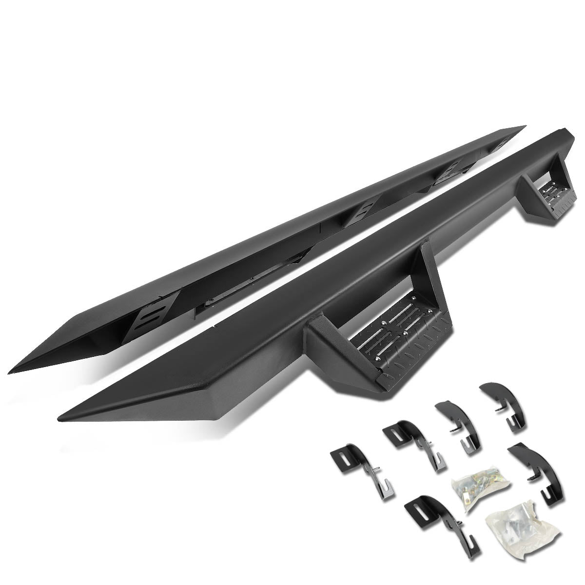 CAAP, 15-20 Chevy Colorado GMC Canyon Extended Cab 3"OD Drop Step Nerf Bars - Aluminum