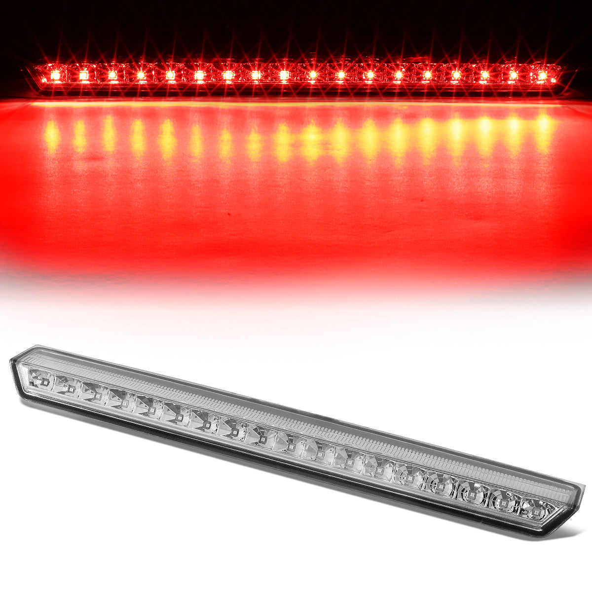 Nuvision Lighting, 15-20 Chevy Tahoe Suburban 3500HD LED 3rd Brake Light - Clear Lens