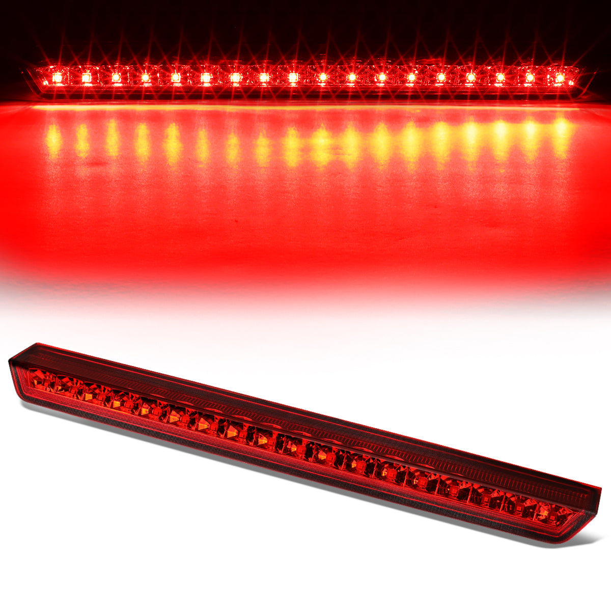 Nuvision Lighting, 15-20 Chevy Tahoe Suburban 3500HD LED 3rd Brake Light - Red Lens