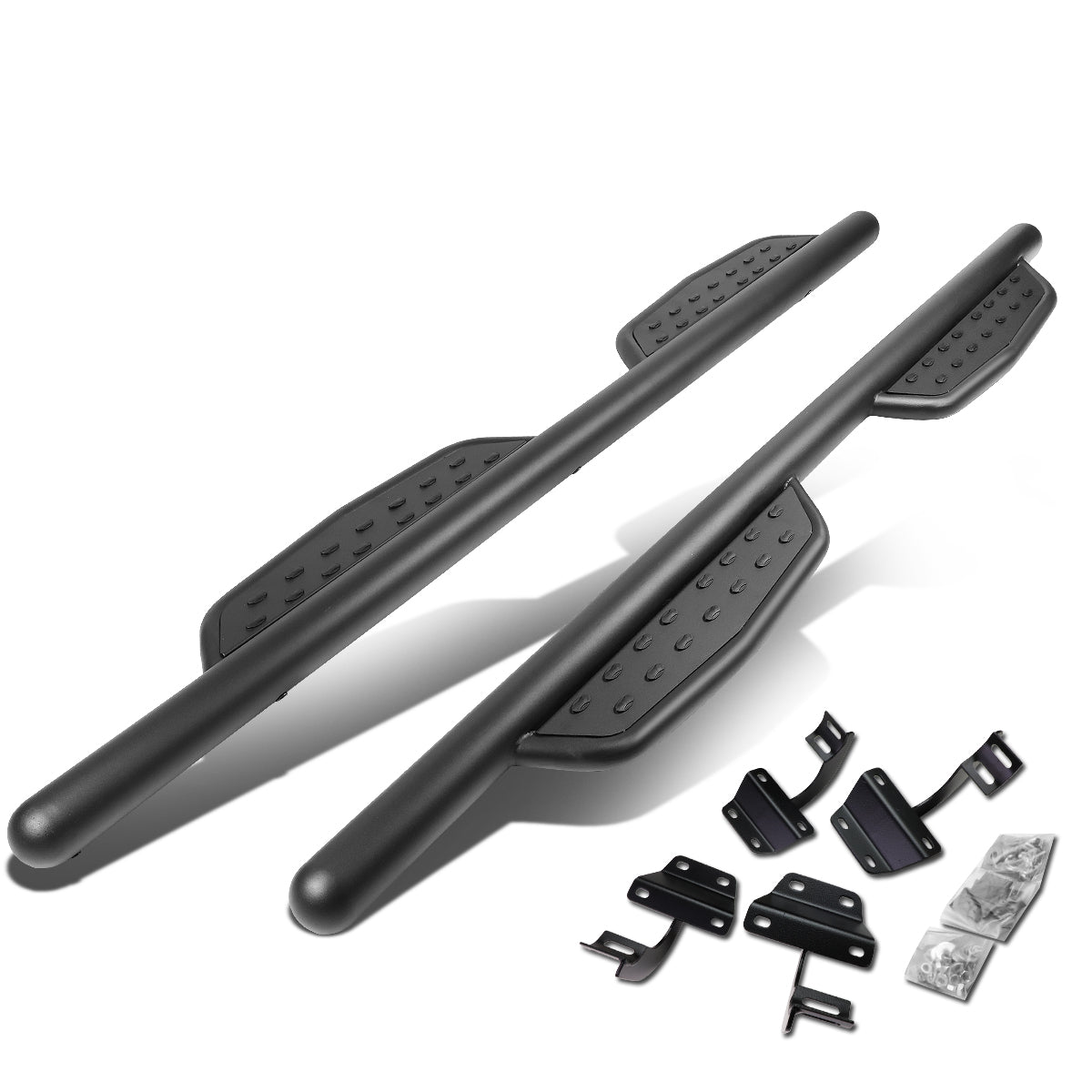 CAAP, 15-20 Ford F150 Extended Cab 3"OD Tubing Nerf Step Bars - Aluminum