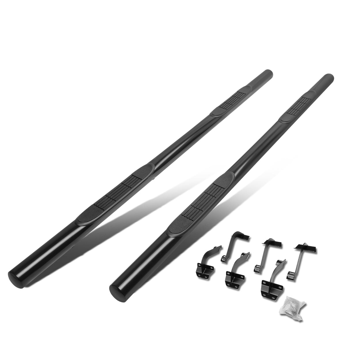 CAAP, 15-20 Ford F150 F250/F350 Super Duty Crew Cab 3"OD Side Step Nerf Bar - Powder Coated Steel