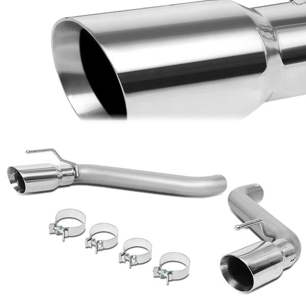 J2 Engineering, 16-18 Chevy Camaro 6.2L V8 Axle-Back Exhaust System w/4 in. OD Stainless Steel Tip