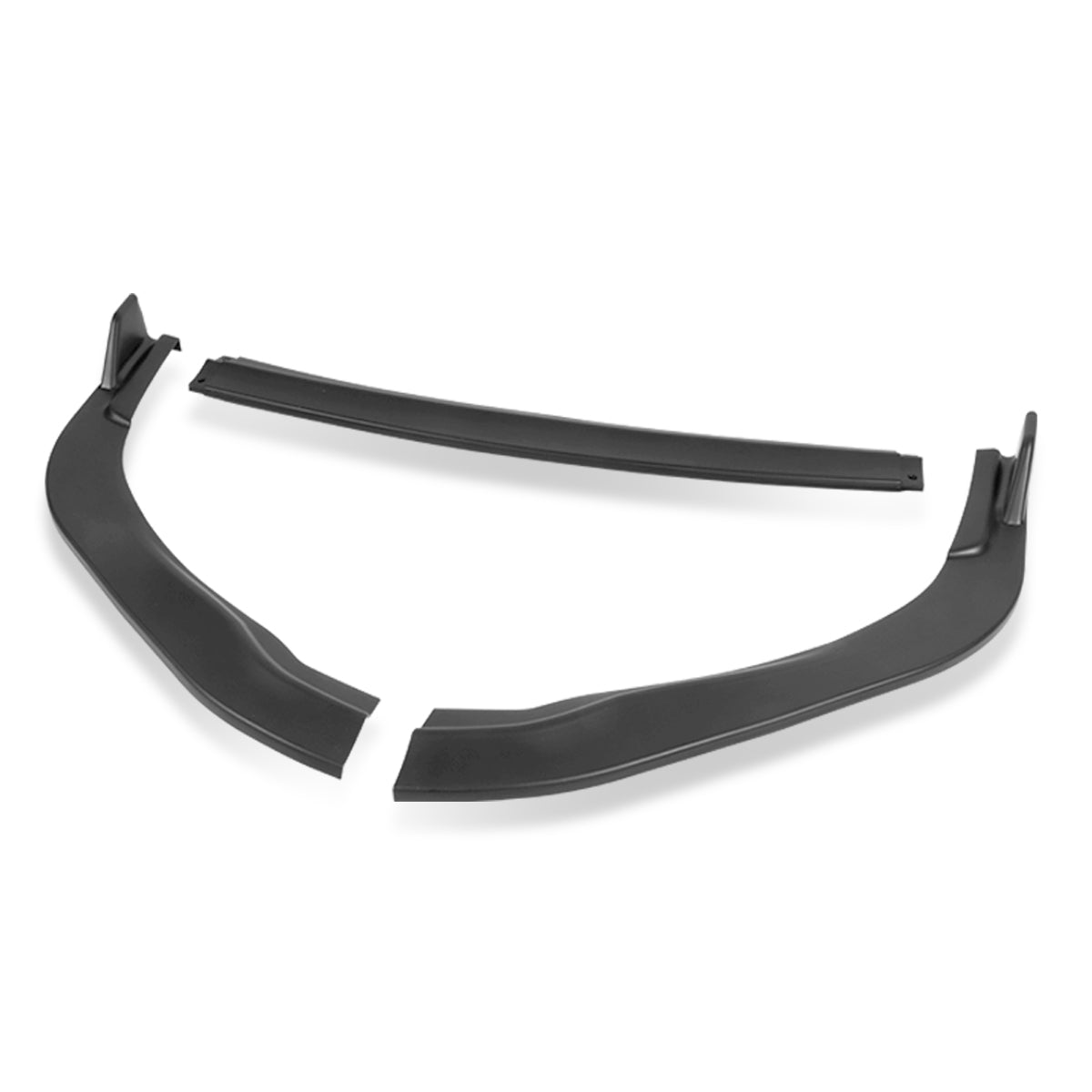 Stay Tuned Performance, 16-18 Lexus ES300H ES350 Sport Style Front Bumper Lip - Matte Black