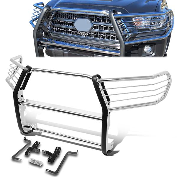 CAAP, 16-19 Toyota Tacoma Brush Grille Guard - Stainless Steel