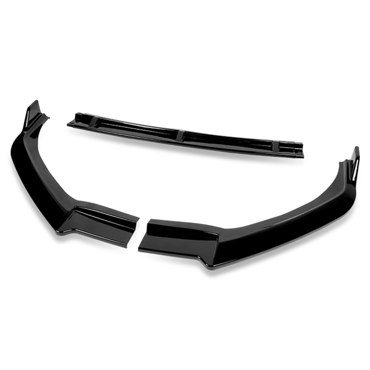 Stay Tuned Performance, 18-20 Toyota Sienna MP-Style Front Bumper Lip - Gloss Black