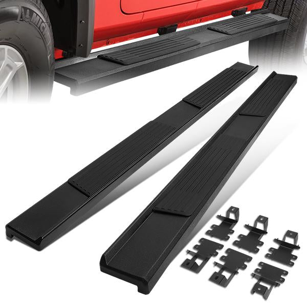 CAAP, 18-22 Jeep Wrangler JL Unlimited 4-Door 6.25"OD Side Step Bar Running Boards - Powder Coated Steel