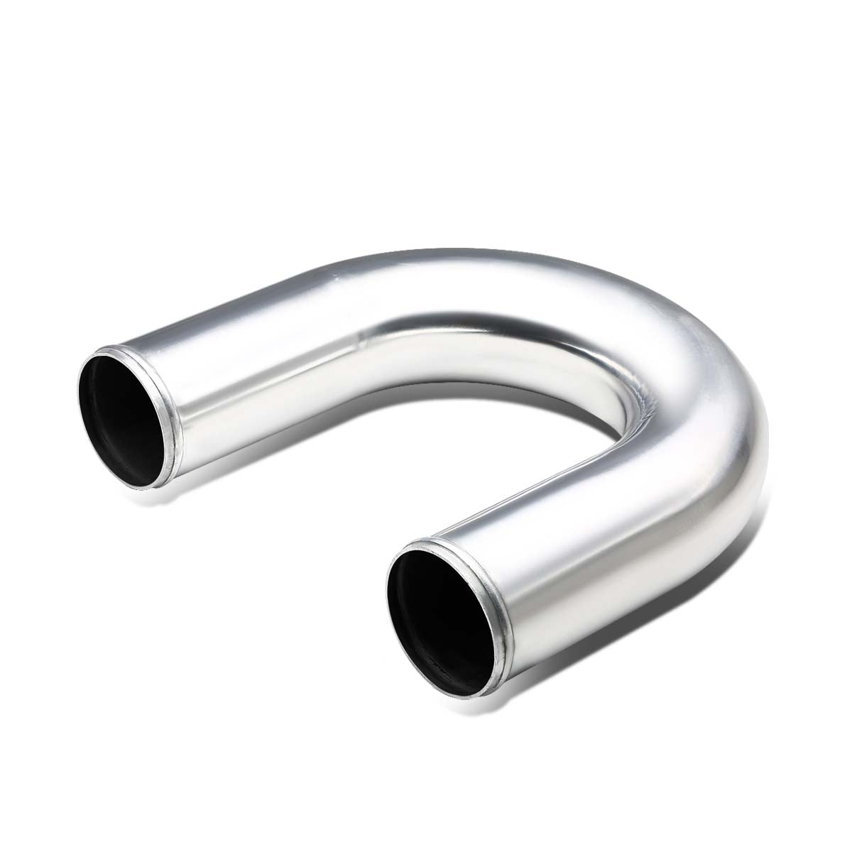 J2 Engineering, 2.25 in. OD Aluminum 180 Degrees U-Bend Exhaust Tube Pipe