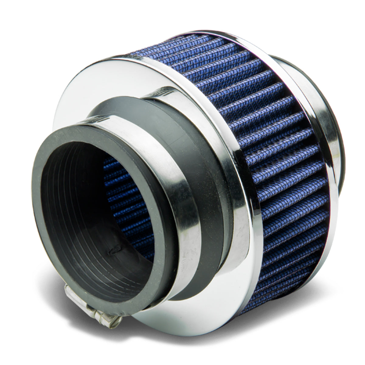 J2 Engineering, 2.5 in. Cold Short Ram High Flow Air Intake Cotton Gauze Cone Filter - Washable