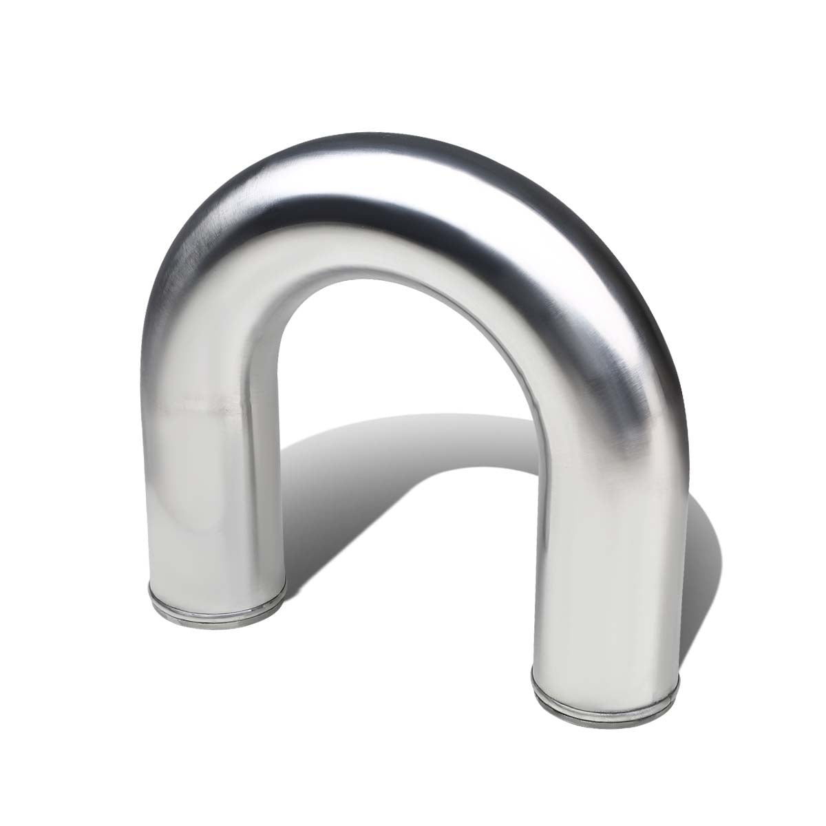 J2 Engineering, 2.5 in. OD Aluminum 180 Degrees U-Bend Exhaust Tube Pipe