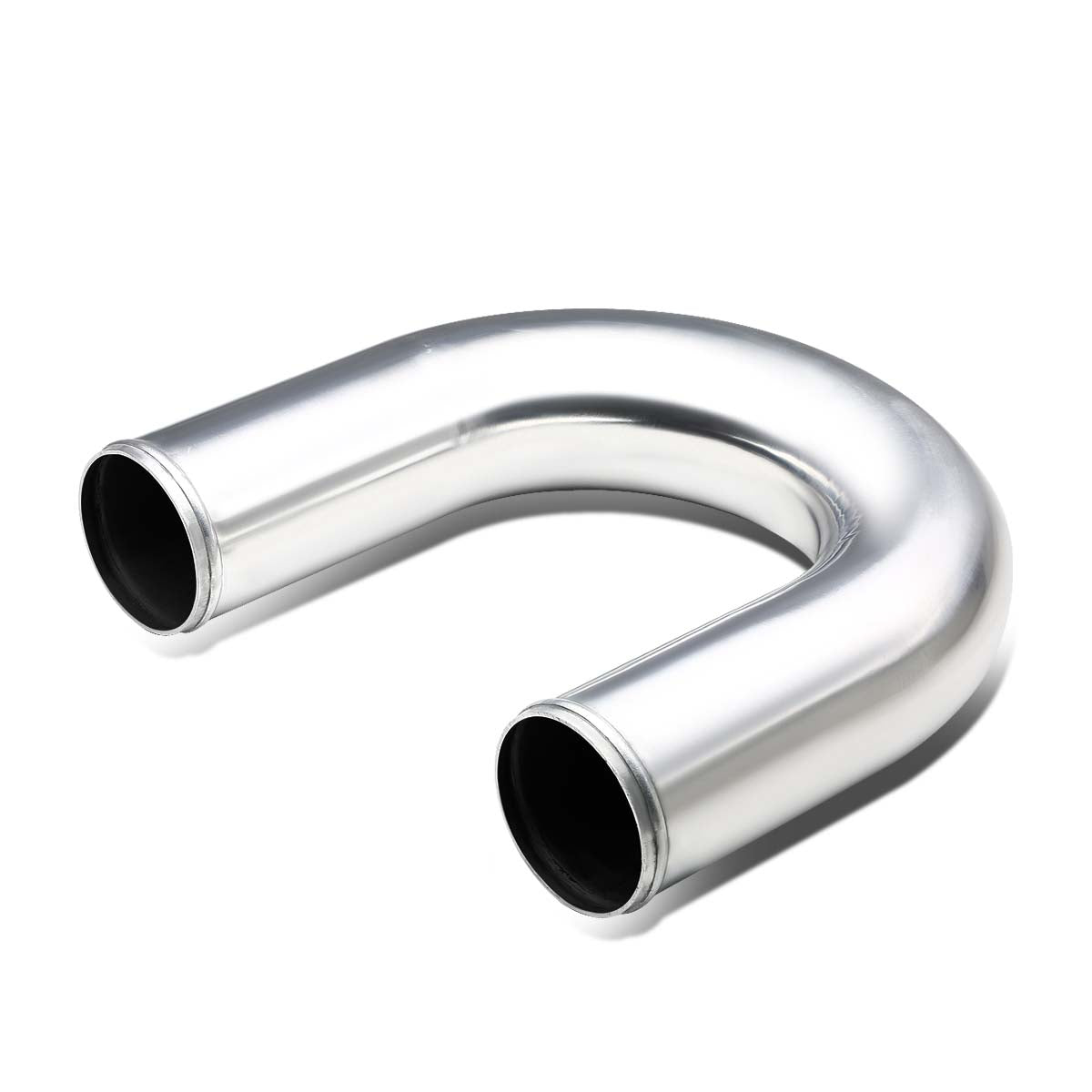 J2 Engineering, 2.75 in. OD Aluminum 180 Degrees U-Bend Exhaust Tube Pipe