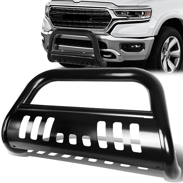 CAAP, 2019 Ram Truck 1500 Bull Bar w/Skid Plate - Stainless Steel - Black