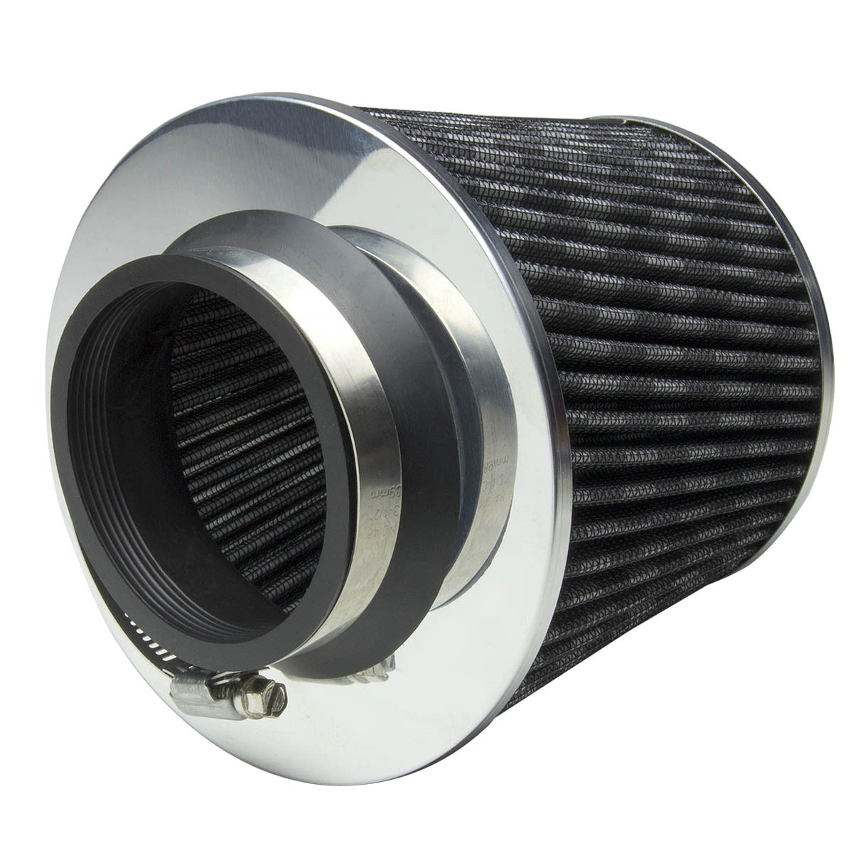 J2 Engineering, 3 in. Cold Short Ram High Flow Air Intake Cotton Gauze Cone Filter - Washable