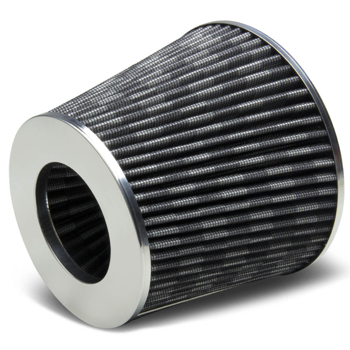 J2 Engineering, 3 in. Cold Short Ram High Flow Air Intake Cotton Gauze Cone Filter - Washable