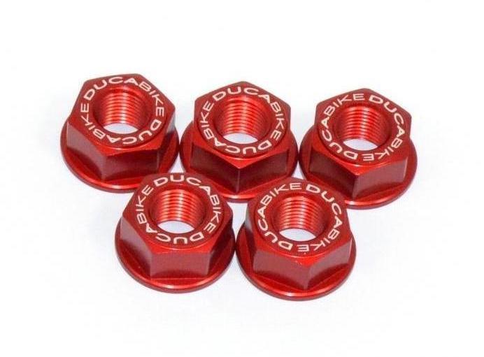 Ducabike, 5DSB03 - DUCABIKE Ducati Rear Sprocket Carrier Nuts set