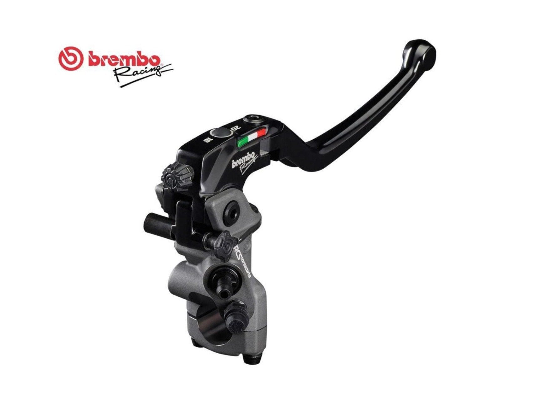 CNC Racing, BREMBO Radial Brake Master Cylinder 19RCS "Corsa Corta" (18-20 mm ratio)