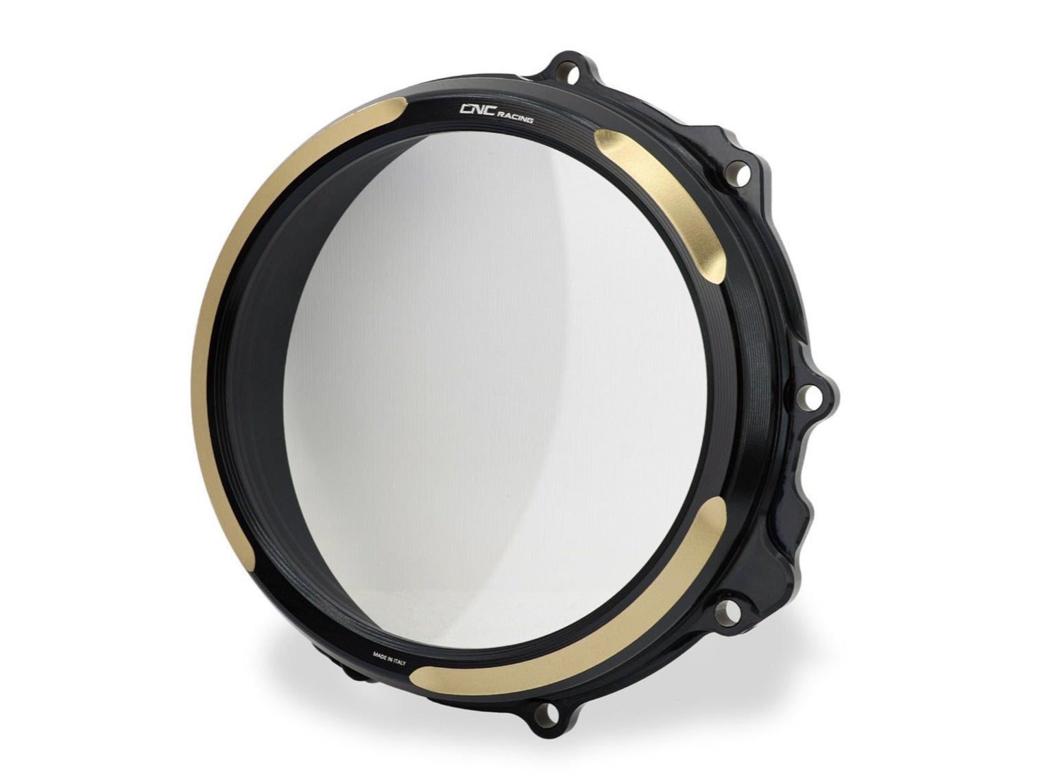 CNC Racing, CA300 - CNC RACING MV Agusta Oil Bath Clear Clutch Cover (hydraulic control; bi-color)