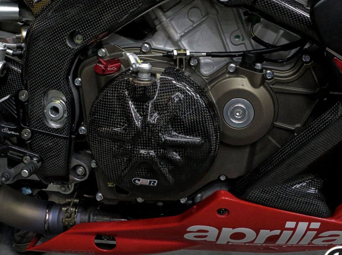 Carbon2Race, CARBON2RACE Aprilia Tuono V4 (2011+) Carbon Engine Covers Protection Set