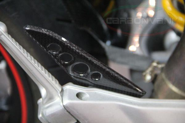 Carbonvani, CARBONVANI Ducati Hypermotard 1100 Carbon Passenger Heel Guards