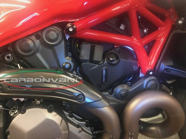 Carbonvani, CARBONVANI Ducati Monster 1200 (2017+) Carbon Water Tank Cover