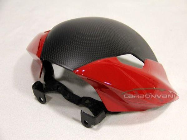 Carbonvani, CARBONVANI Ducati Monster 1200/821 (2014+) Carbon Headlight Fairing "Red"