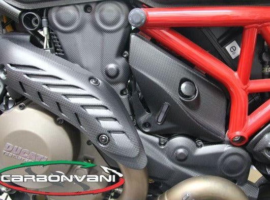 Carbonvani, CARBONVANI Ducati Monster 1200/821 (2014+) Carbon Timing Belt Cover