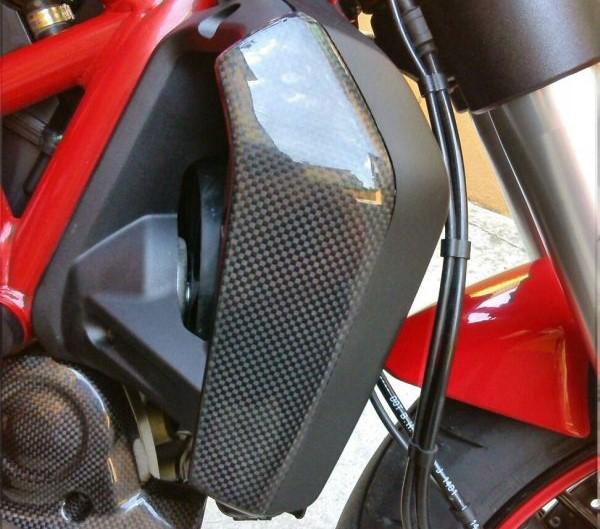 Carbonvani, CARBONVANI Ducati Monster 1200/821 (2014+) Carbon Water Cooler Panels