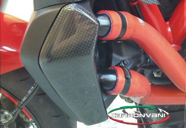 Carbonvani, CARBONVANI Ducati Monster 1200/821 (2014+) Carbon Water Cooler Panels