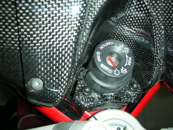 Carbonvani, CARBONVANI Ducati Monster 696/796/1100 Carbon Key Switch Frame