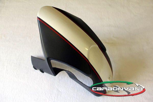 Carbonvani, CARBONVANI Ducati Monster 696/796/1100 Carbon Racing Front Fender "Ducati Corse"