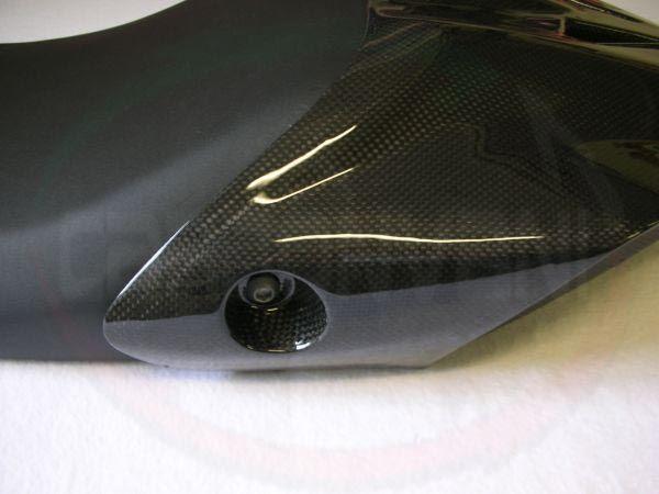 Carbonvani, CARBONVANI Ducati Monster 696/796/1100 Carbon Racing Tail "Black"