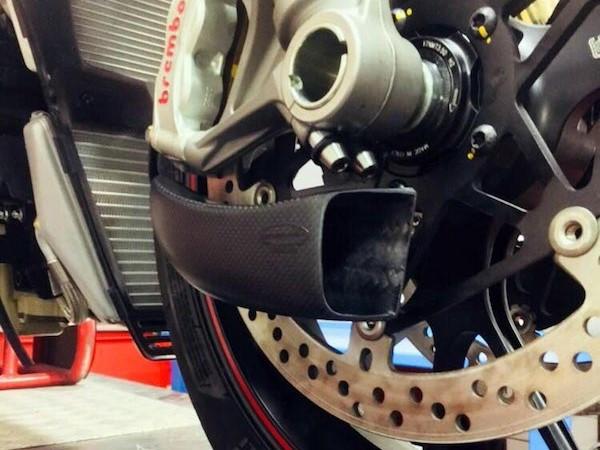 Carbonvani, CARBONVANI Ducati Panigale V4 / V4R Carbon Front Brake Cooler System