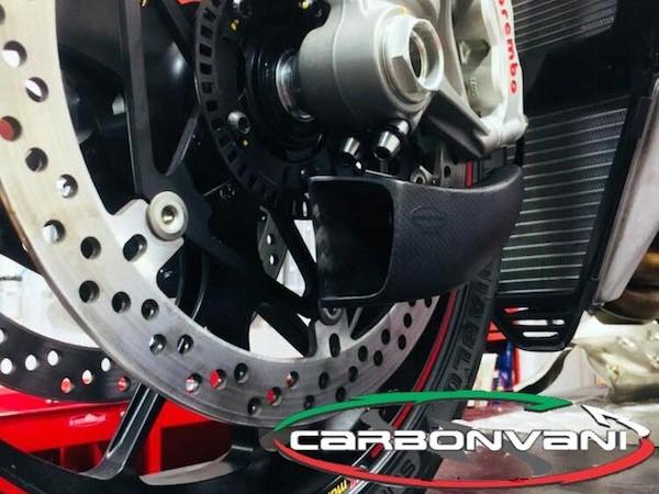 Carbonvani, CARBONVANI Ducati Panigale V4 / V4R Carbon Front Brake Cooler System