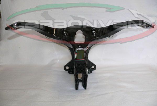 Carbonvani, CARBONVANI Ducati Superbike 1098 / 1198 / 848 Carbon Headlight Bracket (with counter gear)