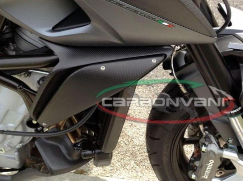 Carbonvani, CARBONVANI MV Agusta Rivale Carbon Fuel Tank Panels Kit (outer panels)